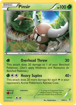 Pinsir — Gerações 9