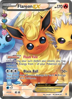 Flareon EX — Gerações RC28