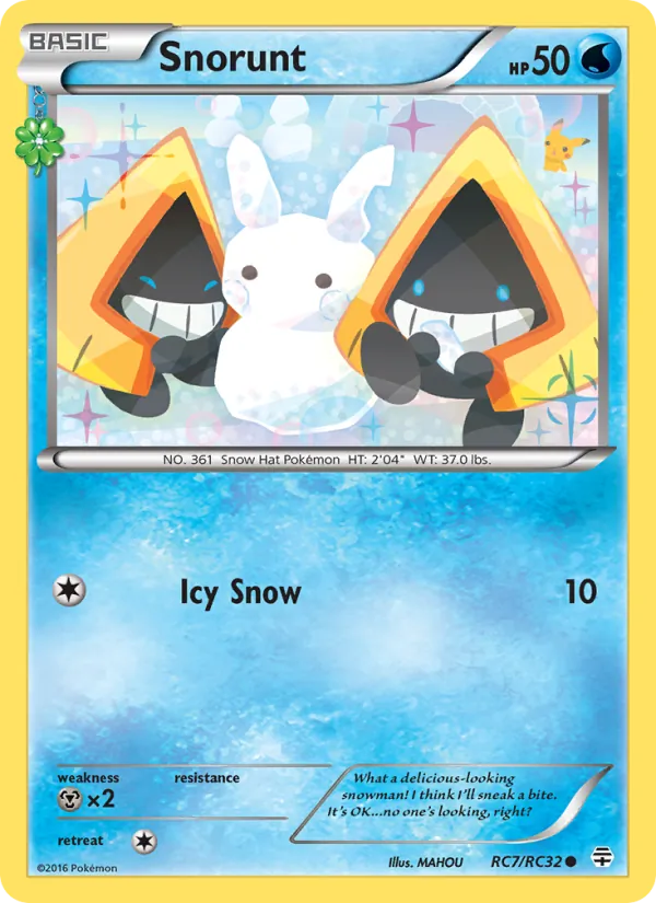 Snorunt — Gerações RC7