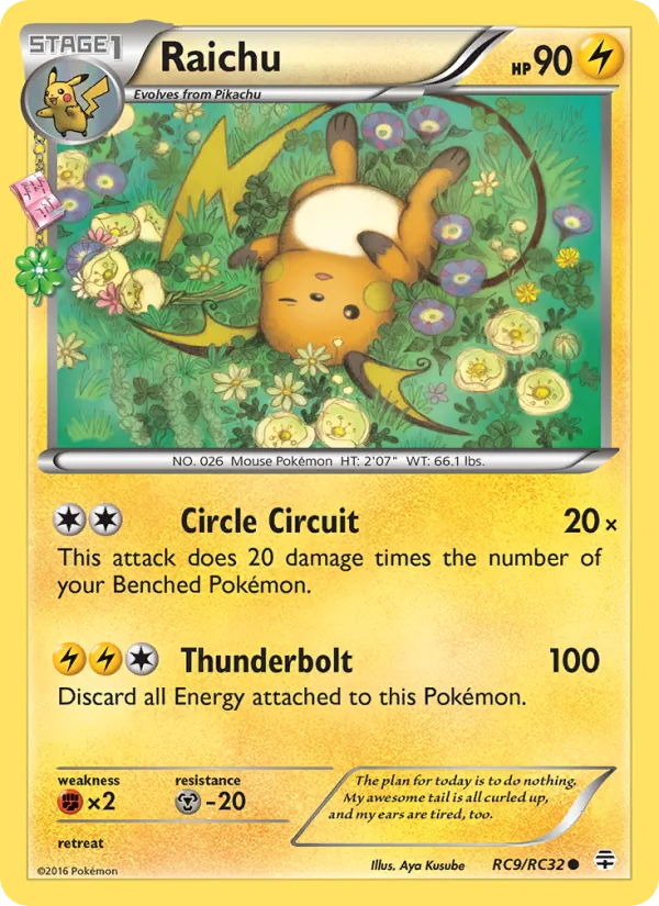 Raichu — Gerações RC9