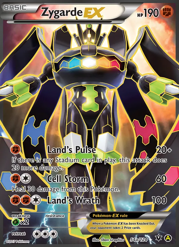 Zygarde EX - Fusão de Destinos