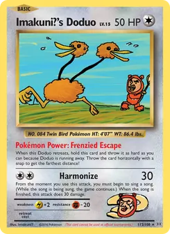 Doduo de Imakuni? — Evoluções 112