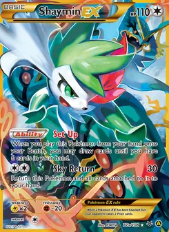 Shaymin EX — Céus Estrondosos 77a