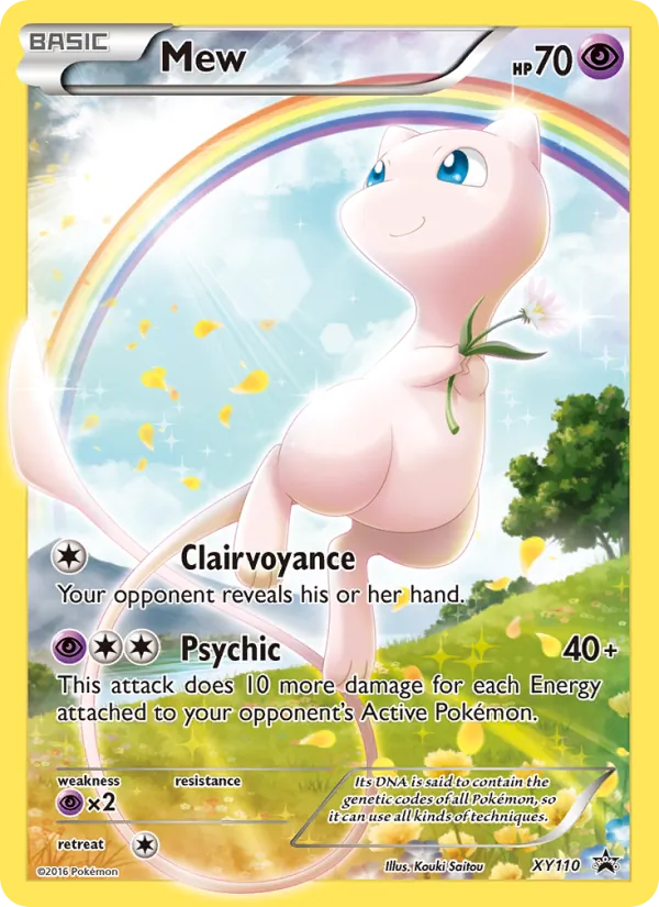Mew — XY Black Star Promos XY110