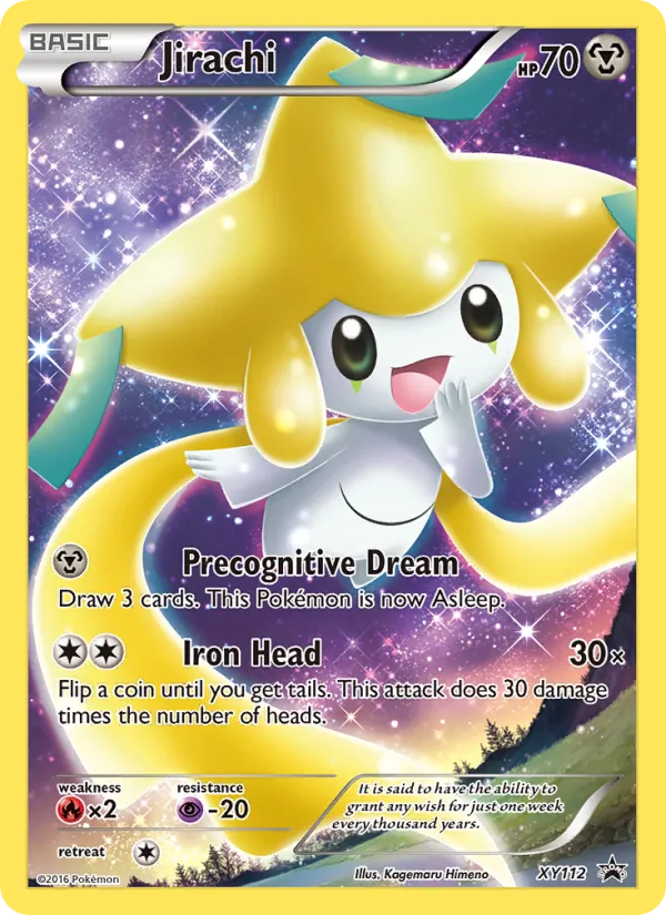 Jirachi — XY Black Star Promos XY112