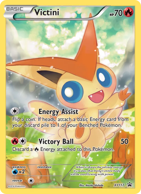 Victini — XY Black Star Promos XY117