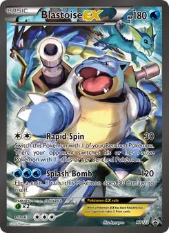 Blastoise EX — XY Black Star Promos XY122