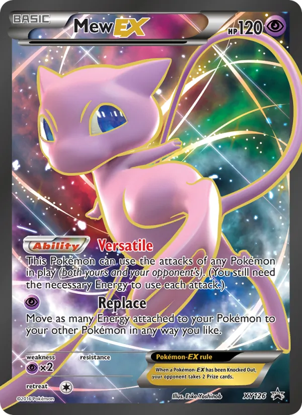 Mew EX — XY Black Star Promos XY126