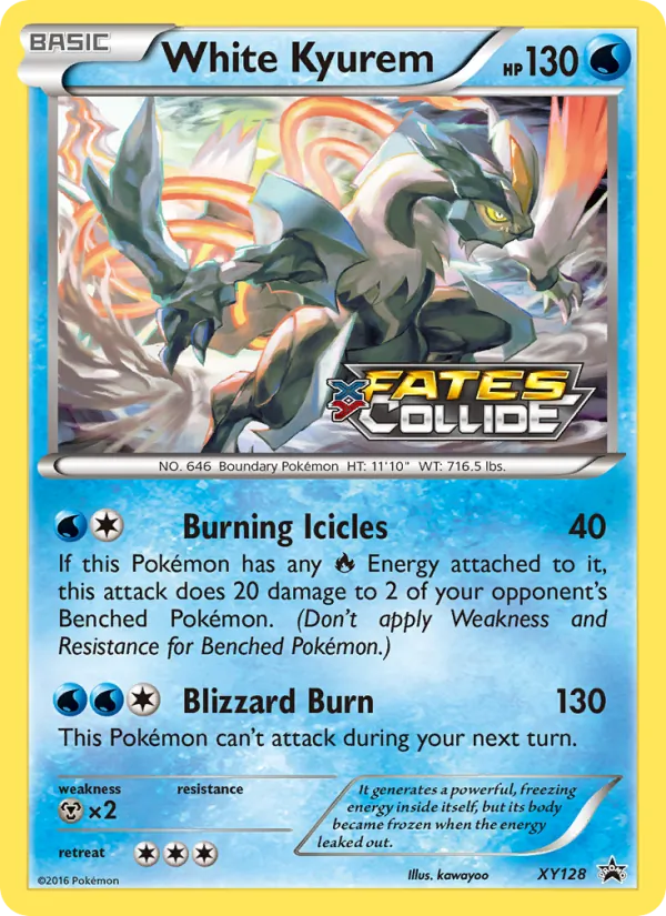 Kyurem Branco — XY Black Star Promos XY128