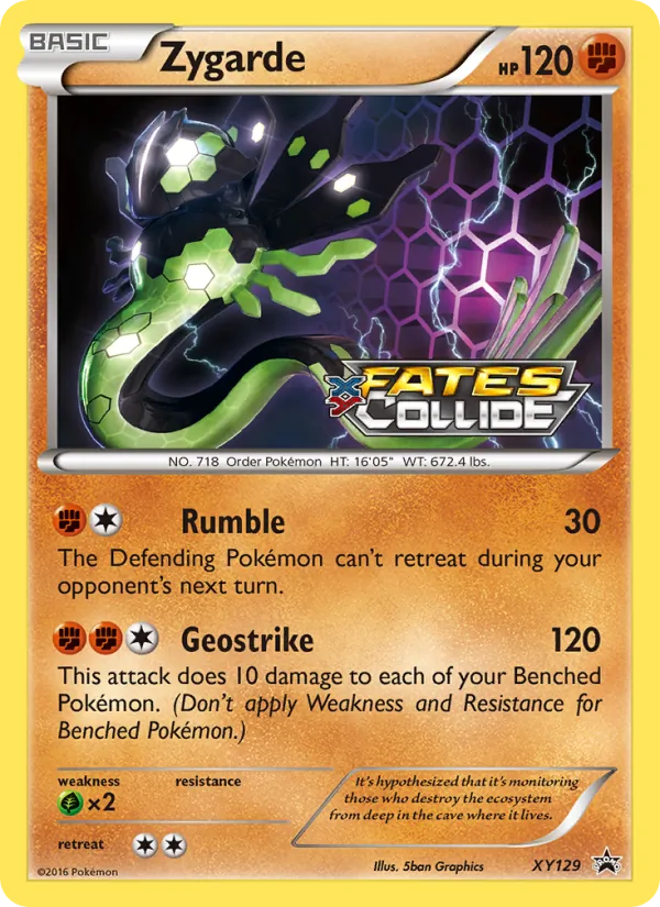 Zygarde — XY Black Star Promos XY129