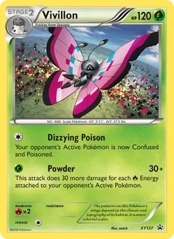 Vivillon — XY Black Star Promos XY137