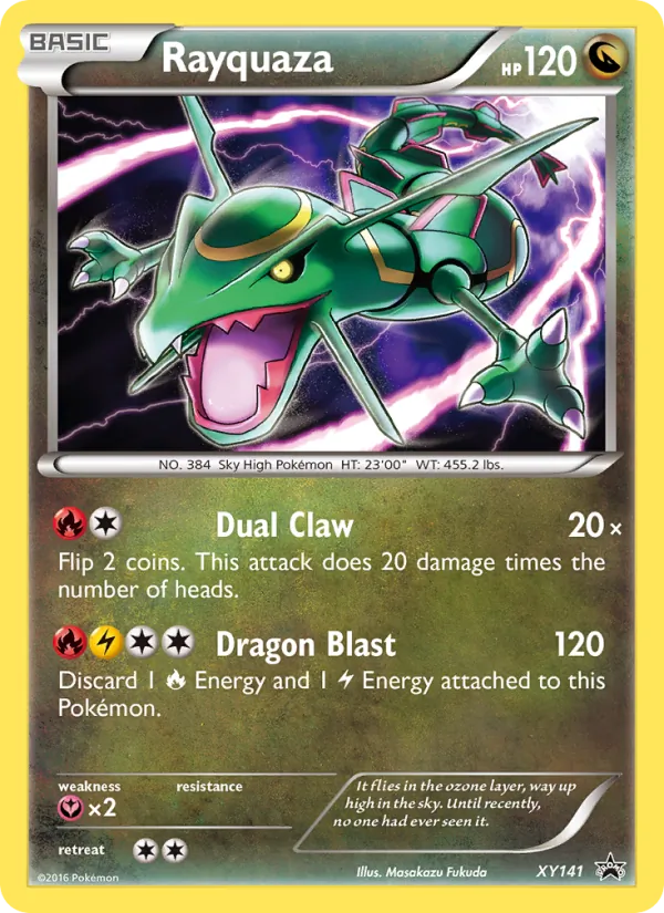 Rayquaza — XY Black Star Promos XY141