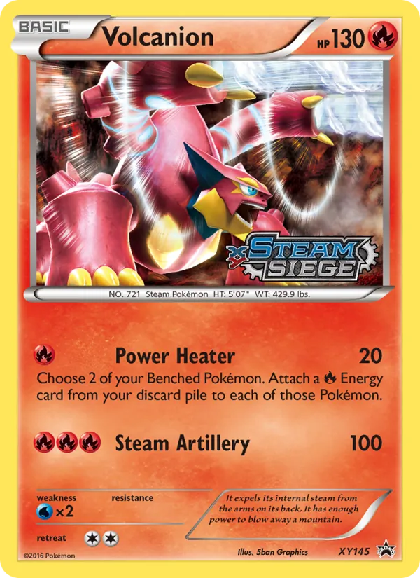 Volcanion — XY Black Star Promos XY145