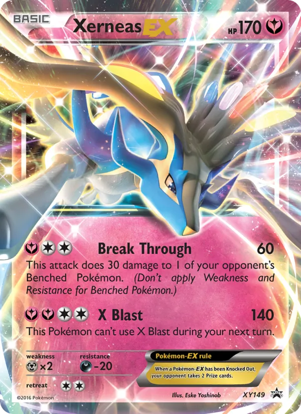 Xerneas EX — XY Black Star Promos XY149