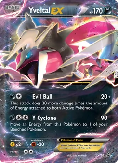 Yveltal EX — XY Black Star Promos XY150