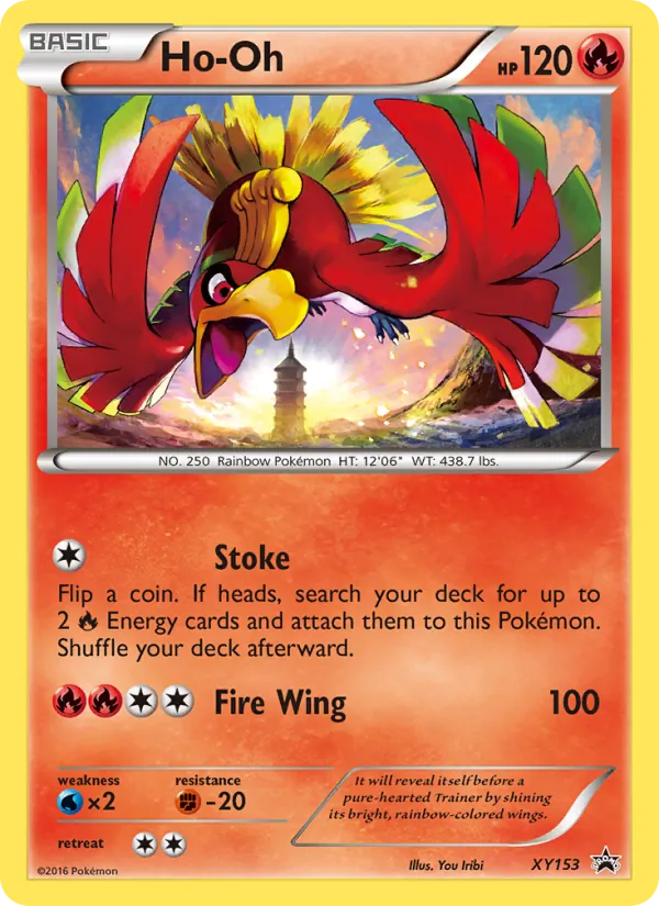 Ho Oh — XY Black Star Promos XY153