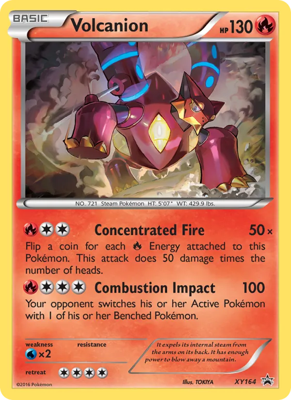 Volcanion — XY Black Star Promos XY164