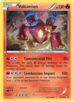 Volcanion — XY Black Star Promos XY164