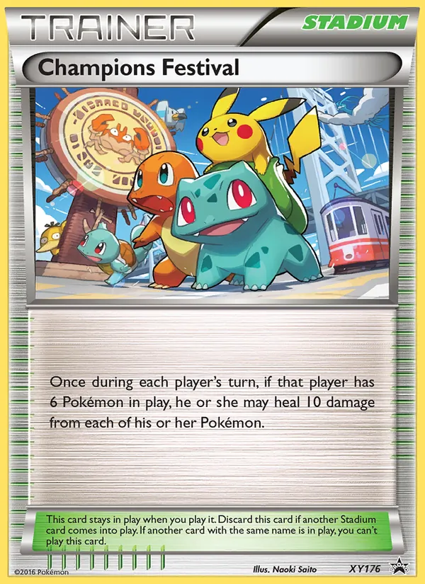 Champions Festival — XY Black Star Promos XY176