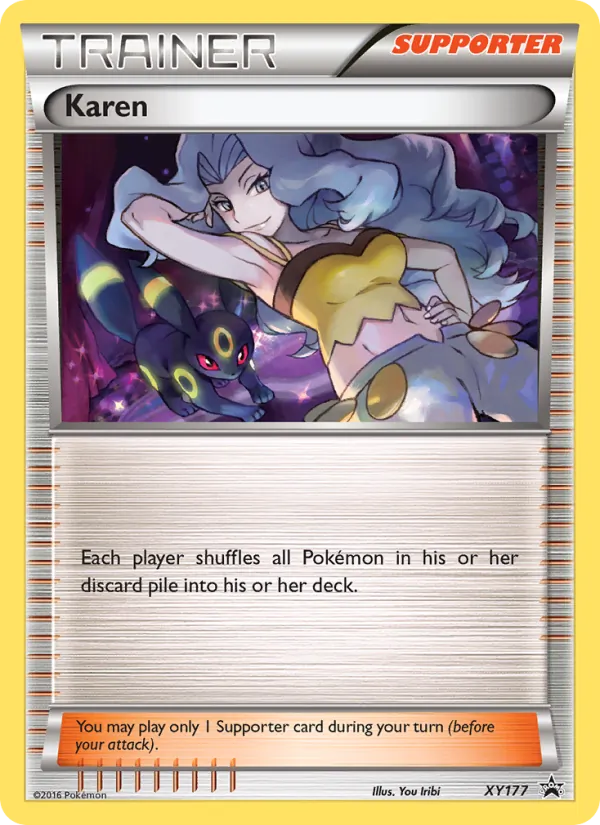 Karen — XY Black Star Promos XY177