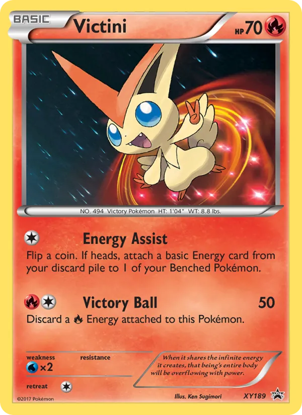 Victini — XY Black Star Promos XY189