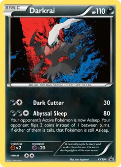 Darkrai — XY Black Star Promos XY194