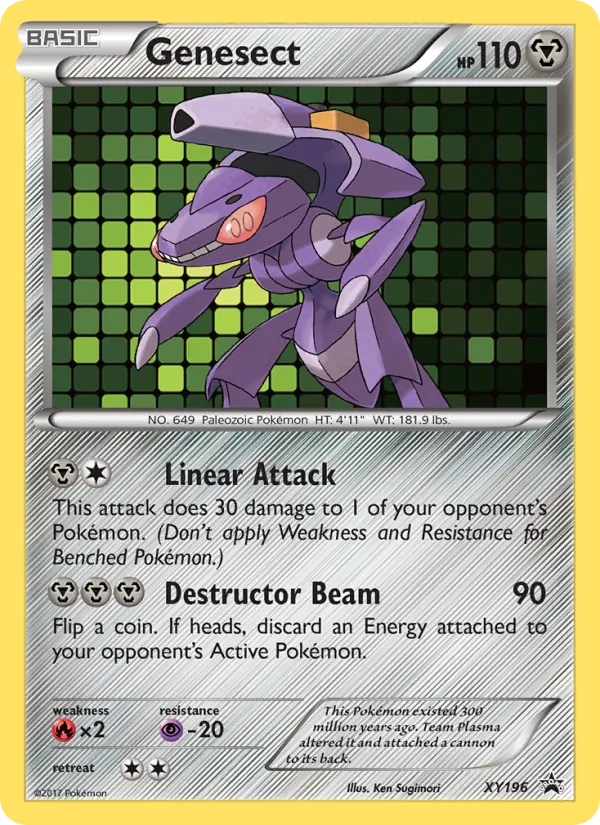 Genesect — XY Black Star Promos XY196