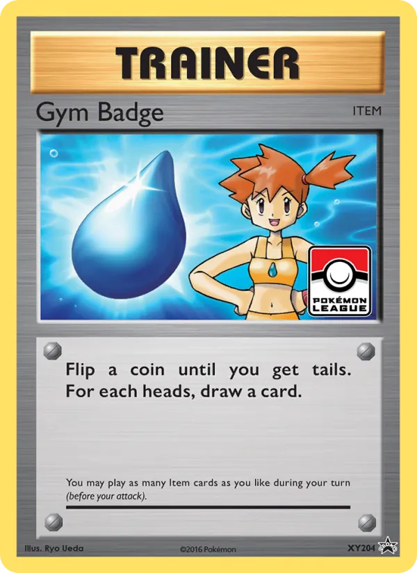 Gym Badge — XY Black Star Promos XY204