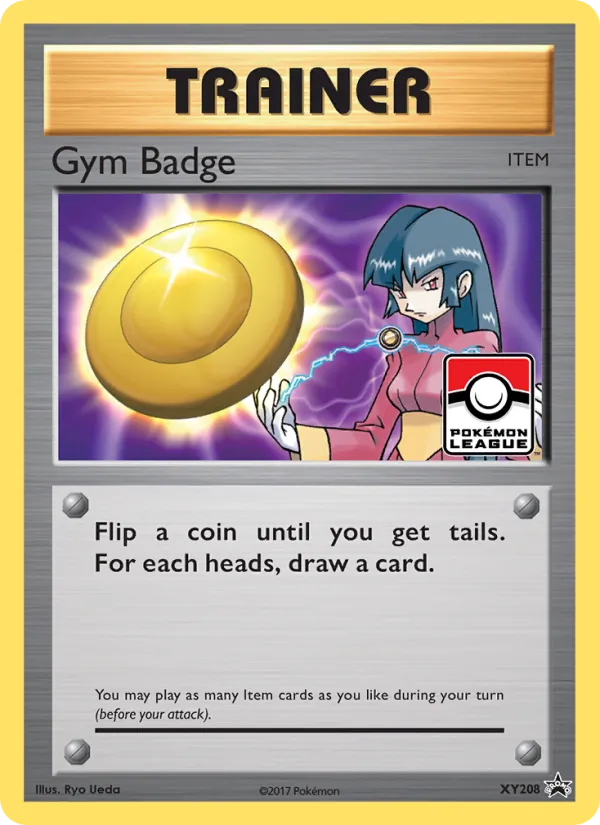 Gym Badge — XY Black Star Promos XY208