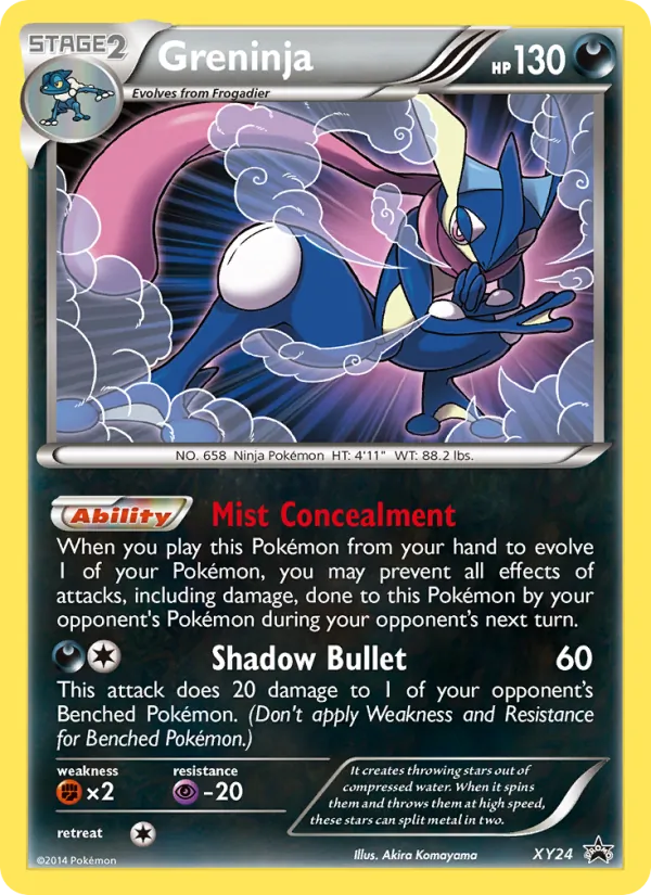 Greninja — XY Black Star Promos XY24