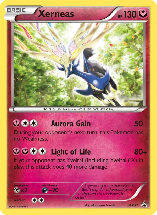 Xerneas — XY Black Star Promos XY31