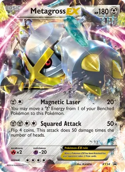 Metagross EX — XY Black Star Promos XY34