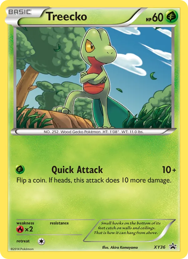Treecko — XY Black Star Promos XY36