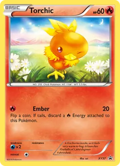 Torchic — XY Black Star Promos XY37
