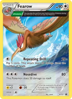Fearow — XY Black Star Promos XY57