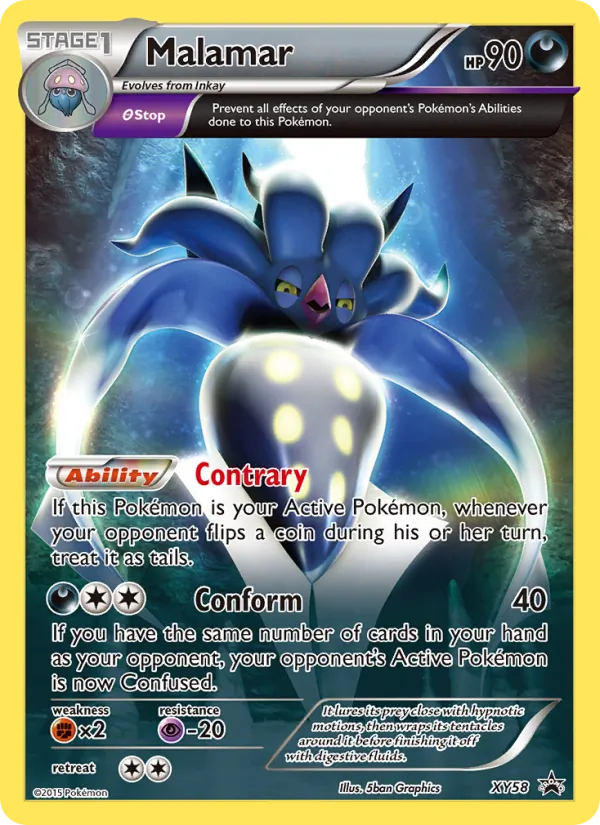 Malamar — XY Black Star Promos XY58