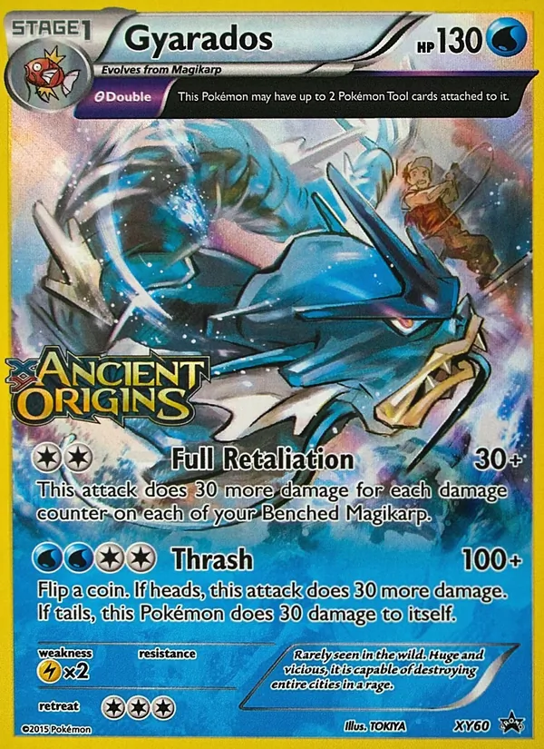 Gyarados — XY Black Star Promos XY60