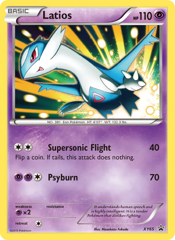 Latios — XY Black Star Promos XY65