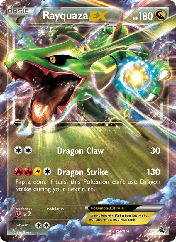 Rayquaza EX — XY Black Star Promos XY73