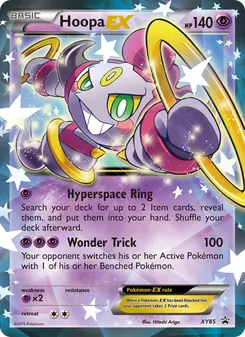 Hoopa EX — XY Black Star Promos XY85