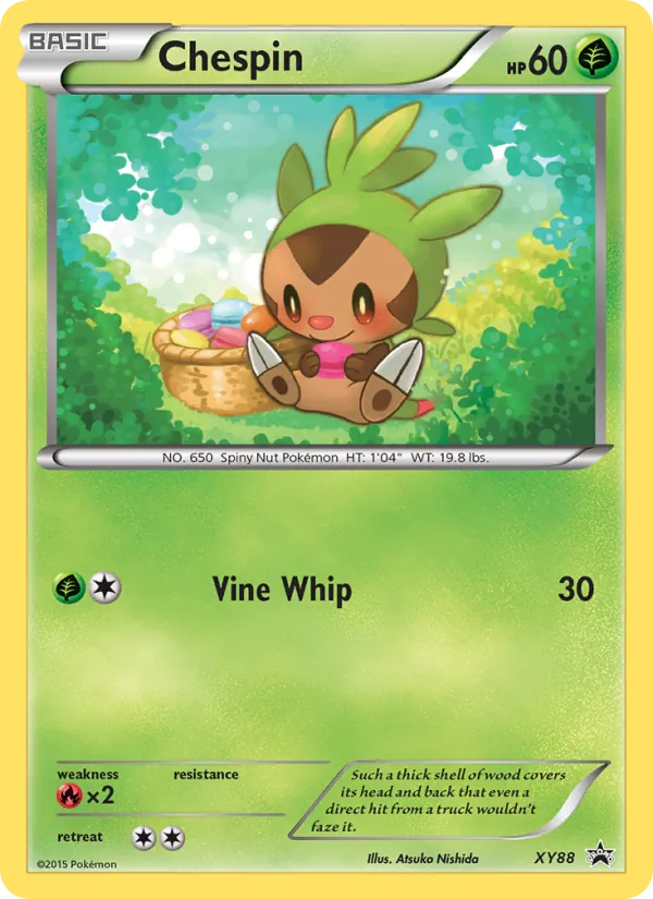 Chespin — XY Black Star Promos XY88