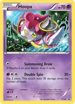 Hoopa — XY Black Star Promos XY90