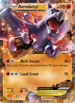Aerodactyl EX — XY Black Star Promos XY97