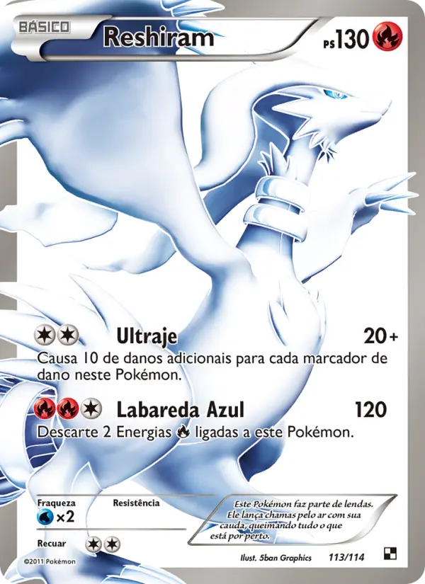 Reshiram — Black & White 113