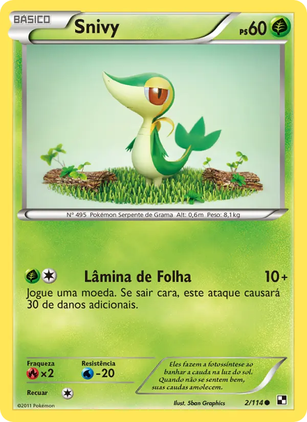 Snivy — Black & White 2