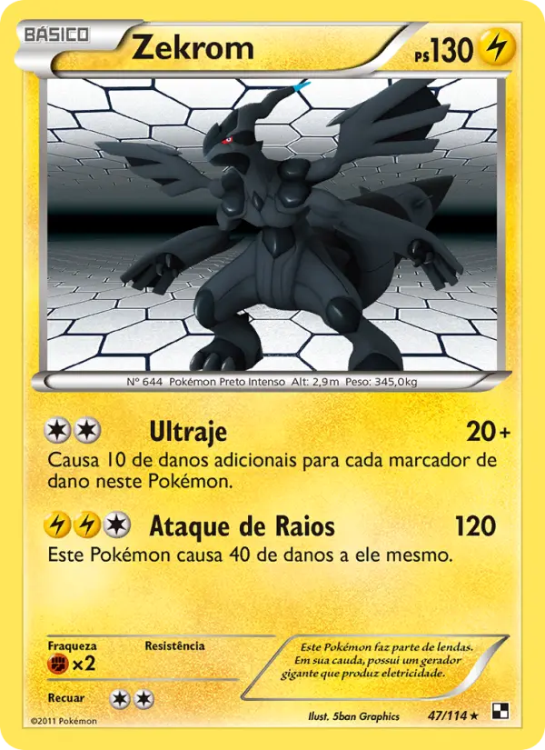 Zekrom — Black & White 47
