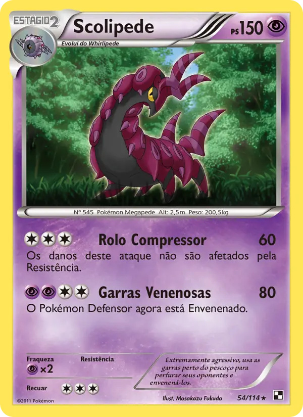 Scolipede — Black & White 54