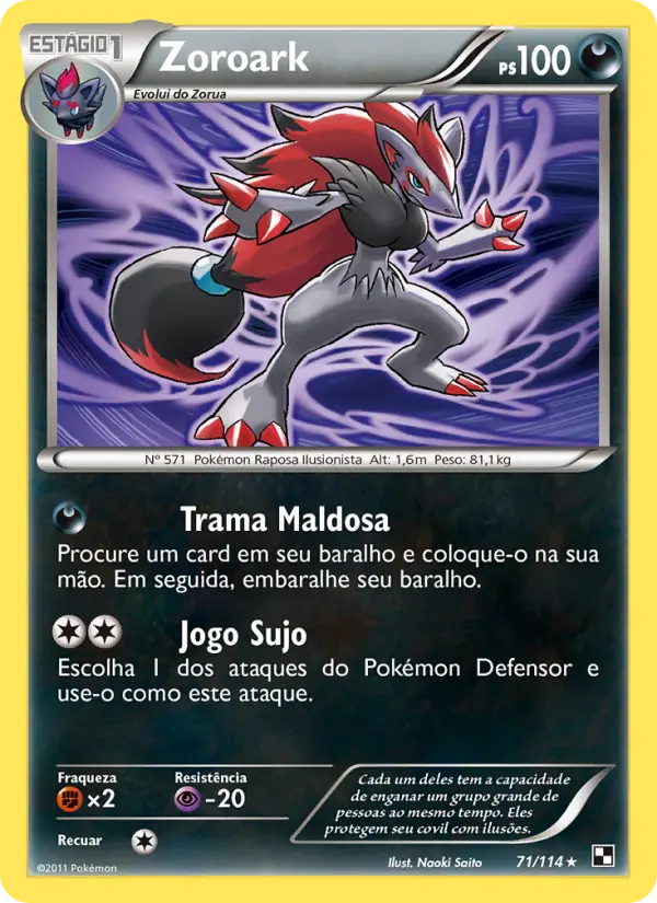 Zoroark — Black & White 71