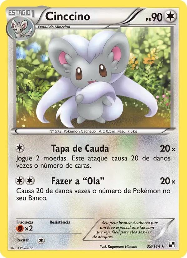 Cinccino — Black & White 89
