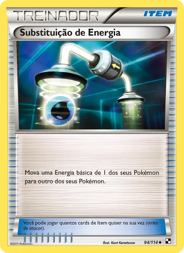 Substituição de Energia — Black & White 94